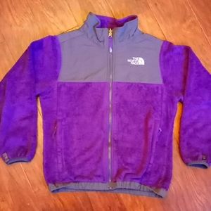 The North Face classic zip up jacket size medium 10/12